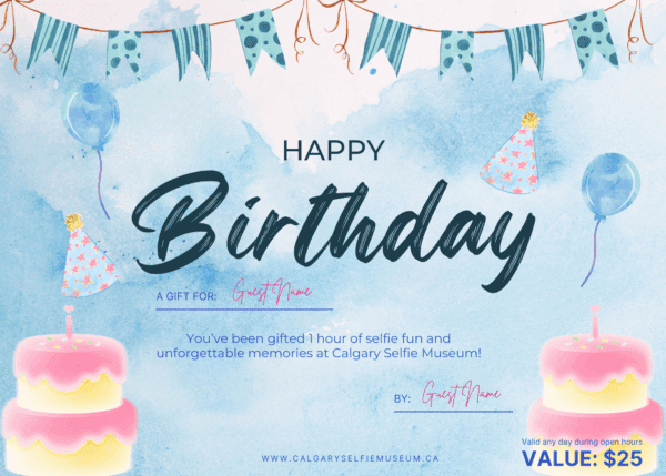 Calgary Selfie Museum Gift Card – 1 Hour Admission - Image 4