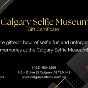 Calgary Selfie Museum Gift Card