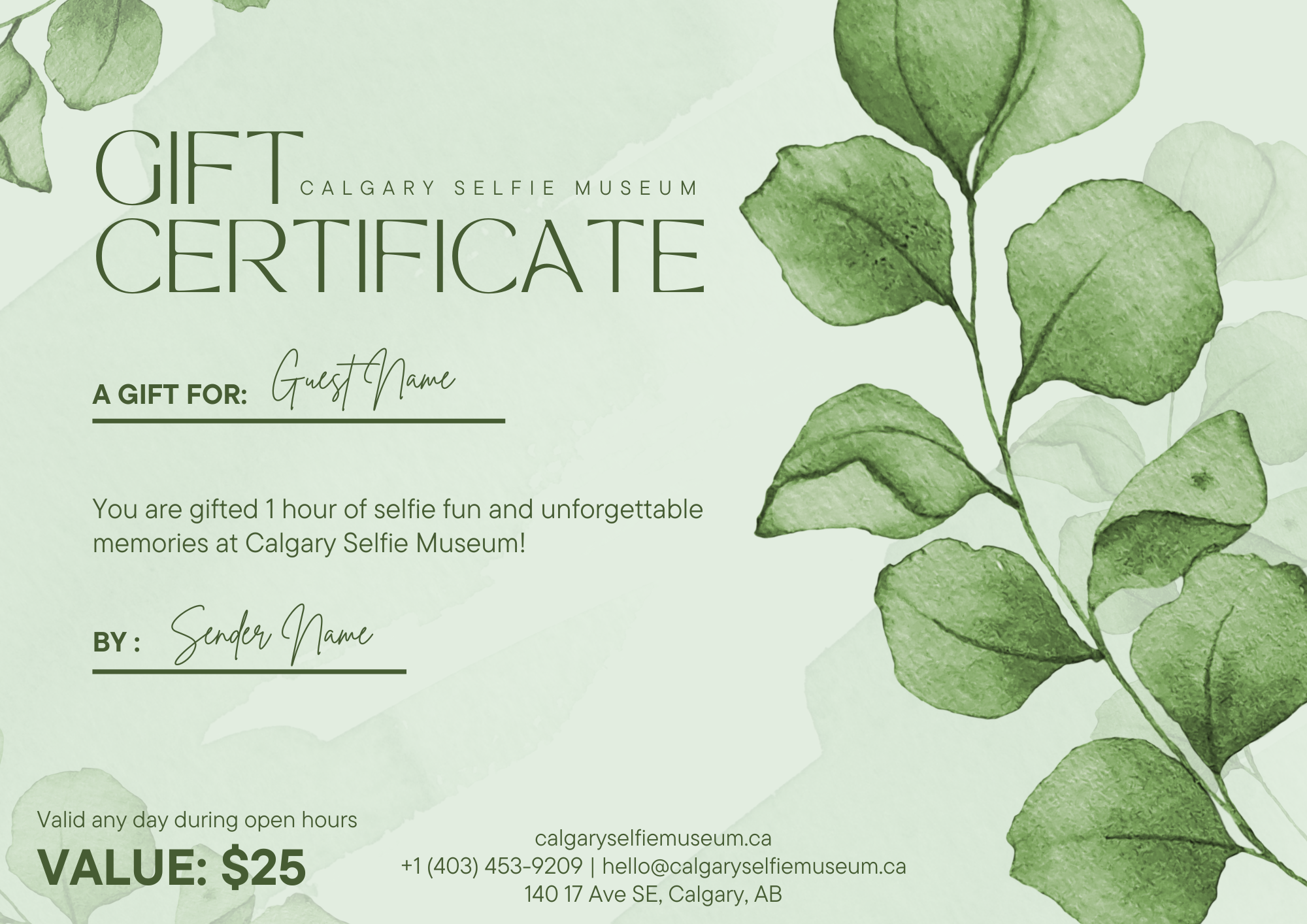 Calgary Selfie Museum Gift Card – 1 Hour Admission - Image 5