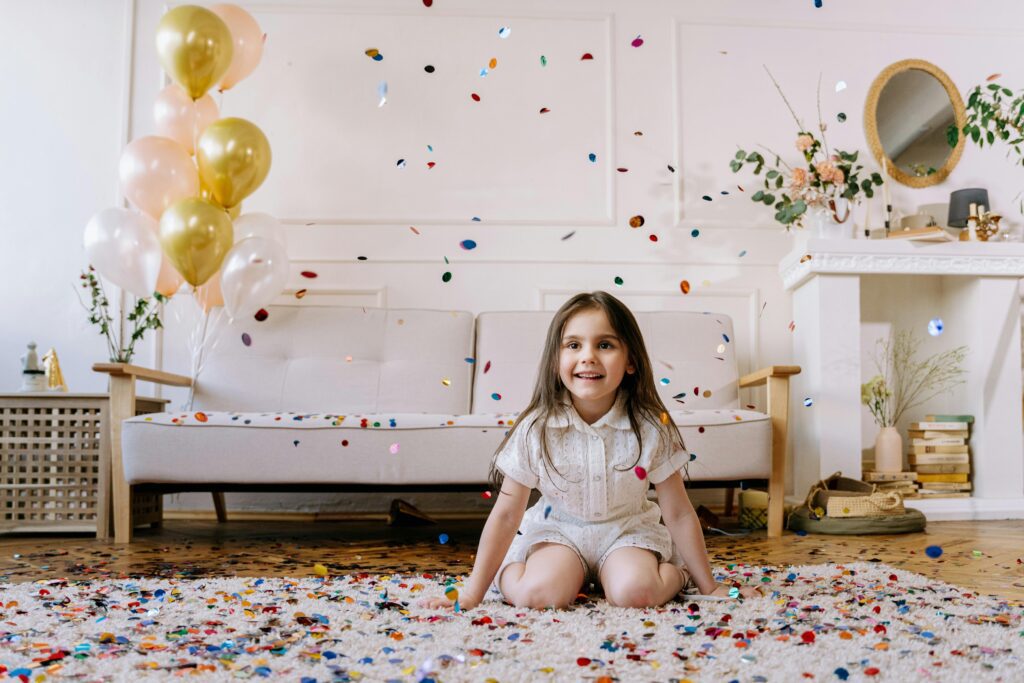 Girl Birthday at home Photo by Ivan Samkov
