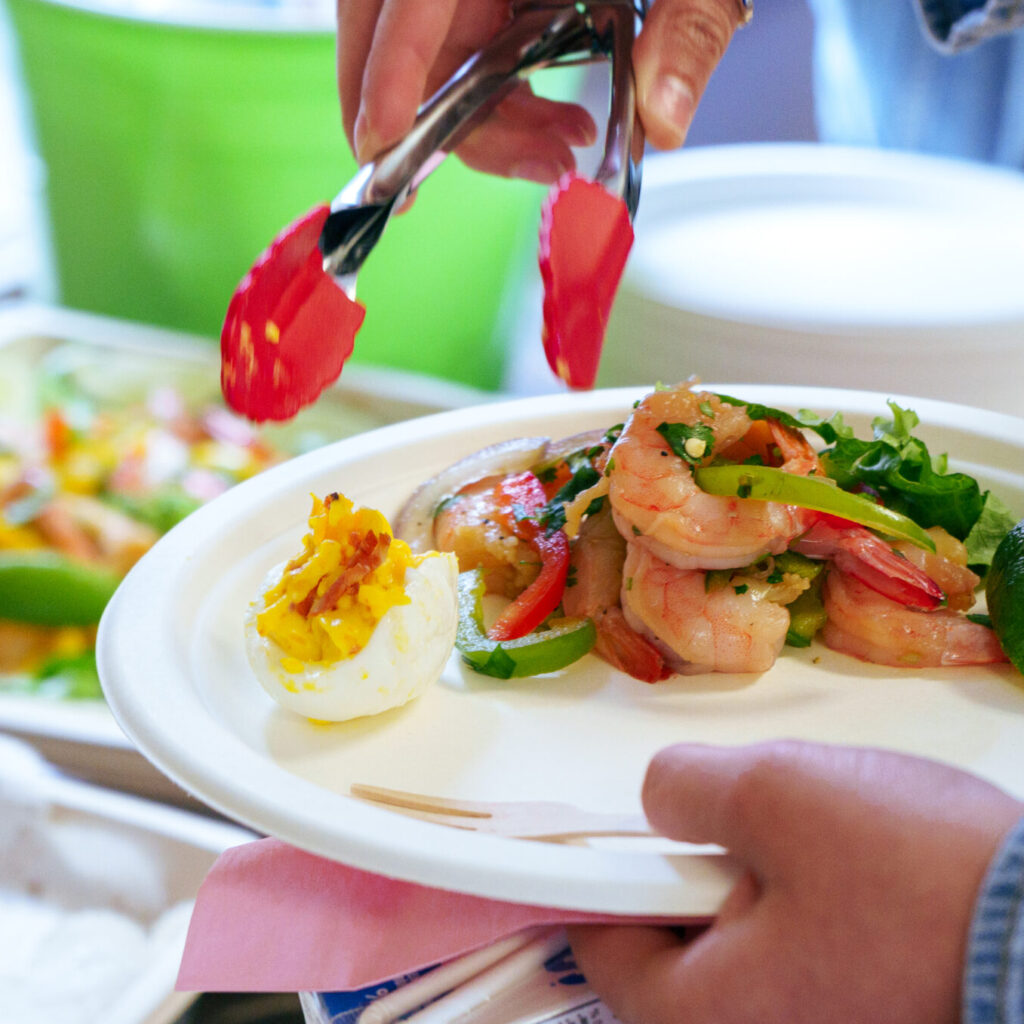 Bring your own food at Calgary Selfie Museum